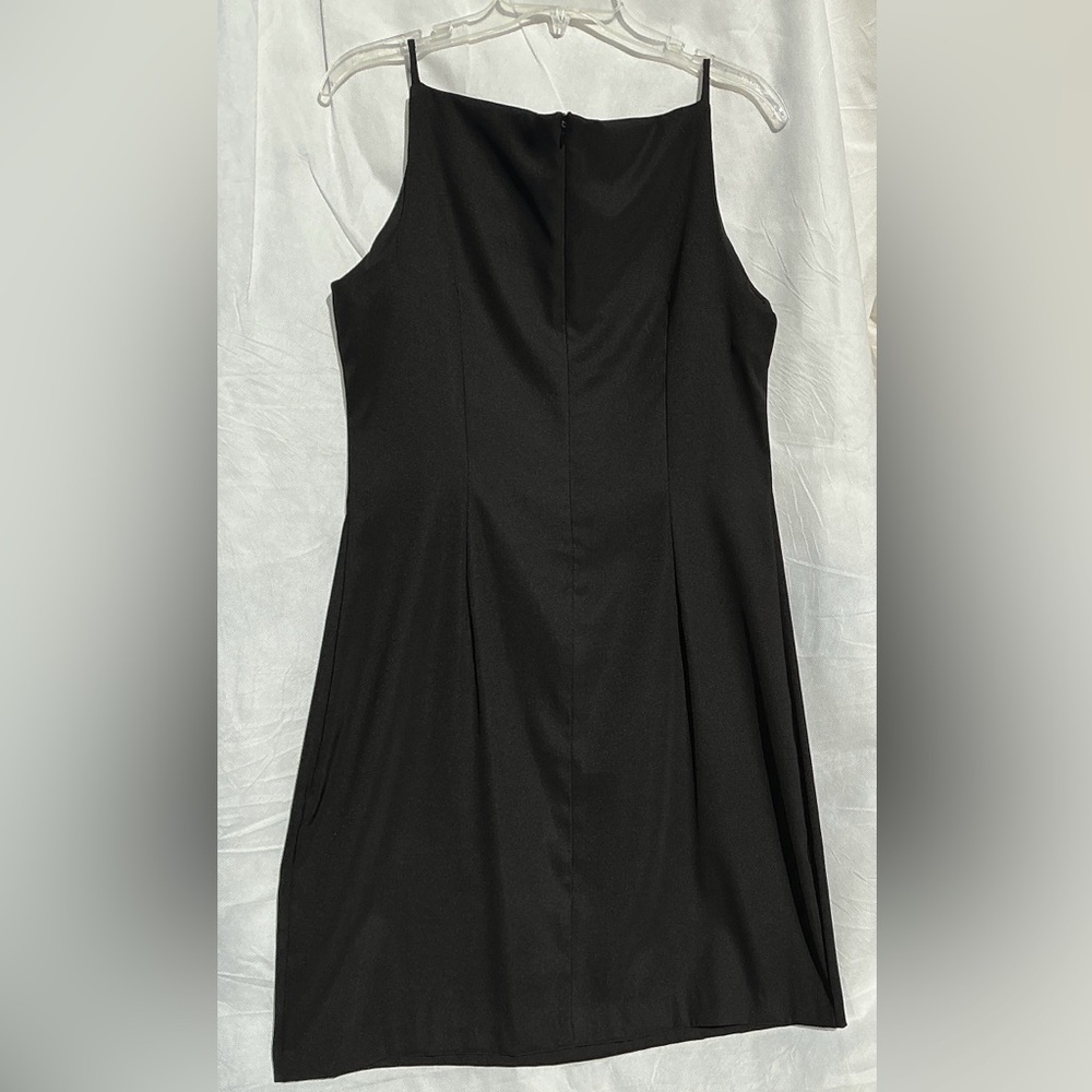 CDC Black Floral Dress - Picture 2 of 3